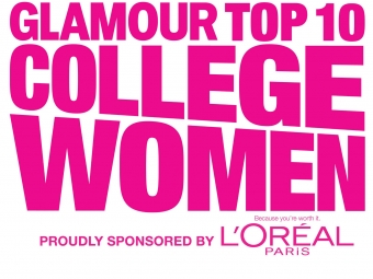 Glamour's Top Ten College Women 2013 Logo